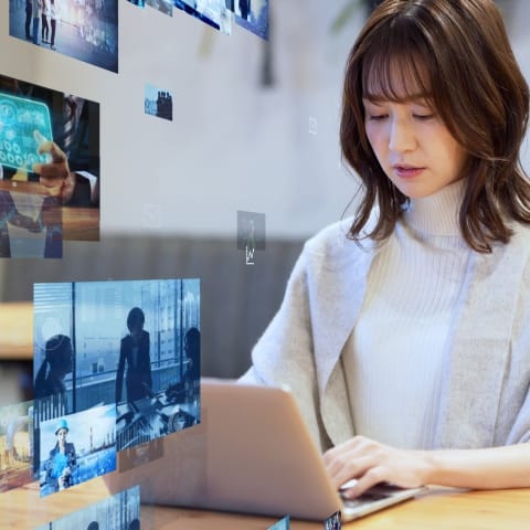 テレワークのサムネイル画像