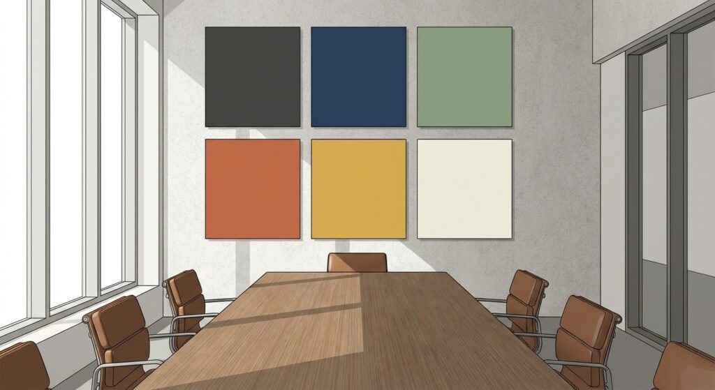 吸音アートパネル