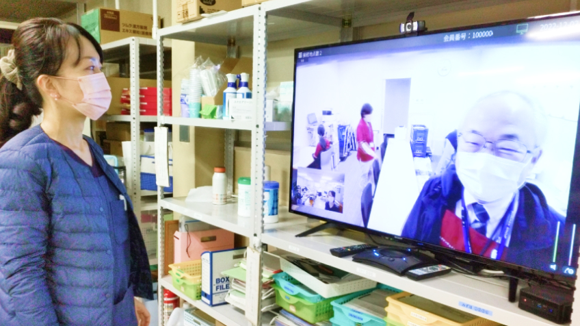 離れた拠点とコミュニケーション