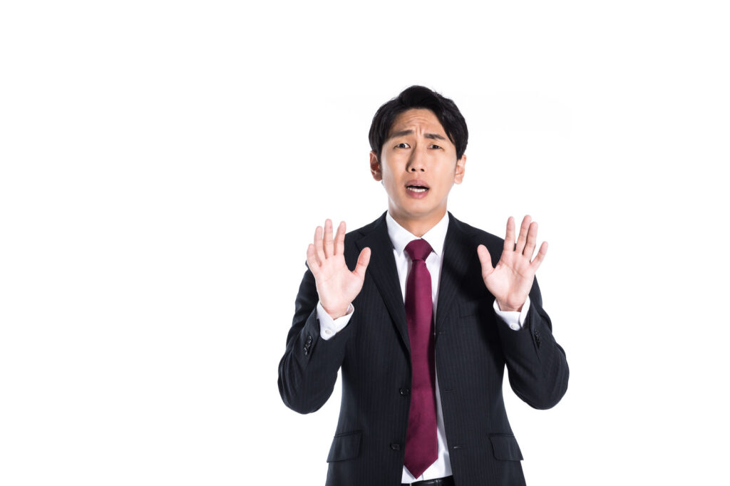 オンライン接客中のトラブル