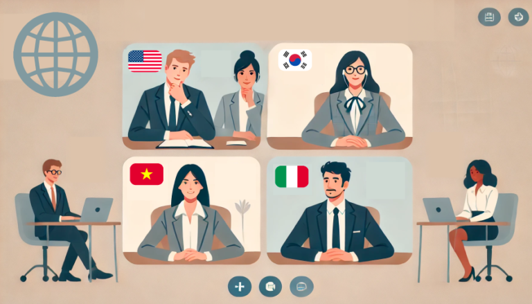 国際ビジネスで差をつける！テレビ会議で役立つ英語フレーズ紹介