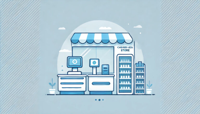 無人店舗をイメージした画像