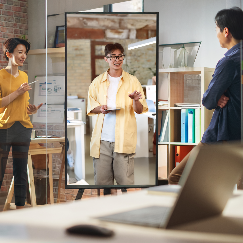 拠点間を常時接続し、
コミュニケーションを活性化