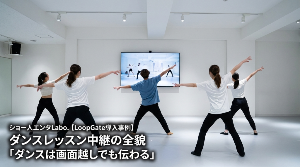ショー人エンタLabo.LoopGate導入事例