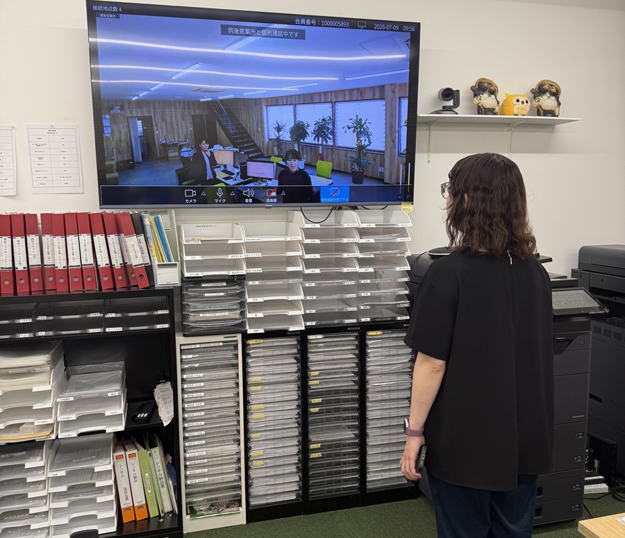 介福本舗様お隣オフィス利用シーン