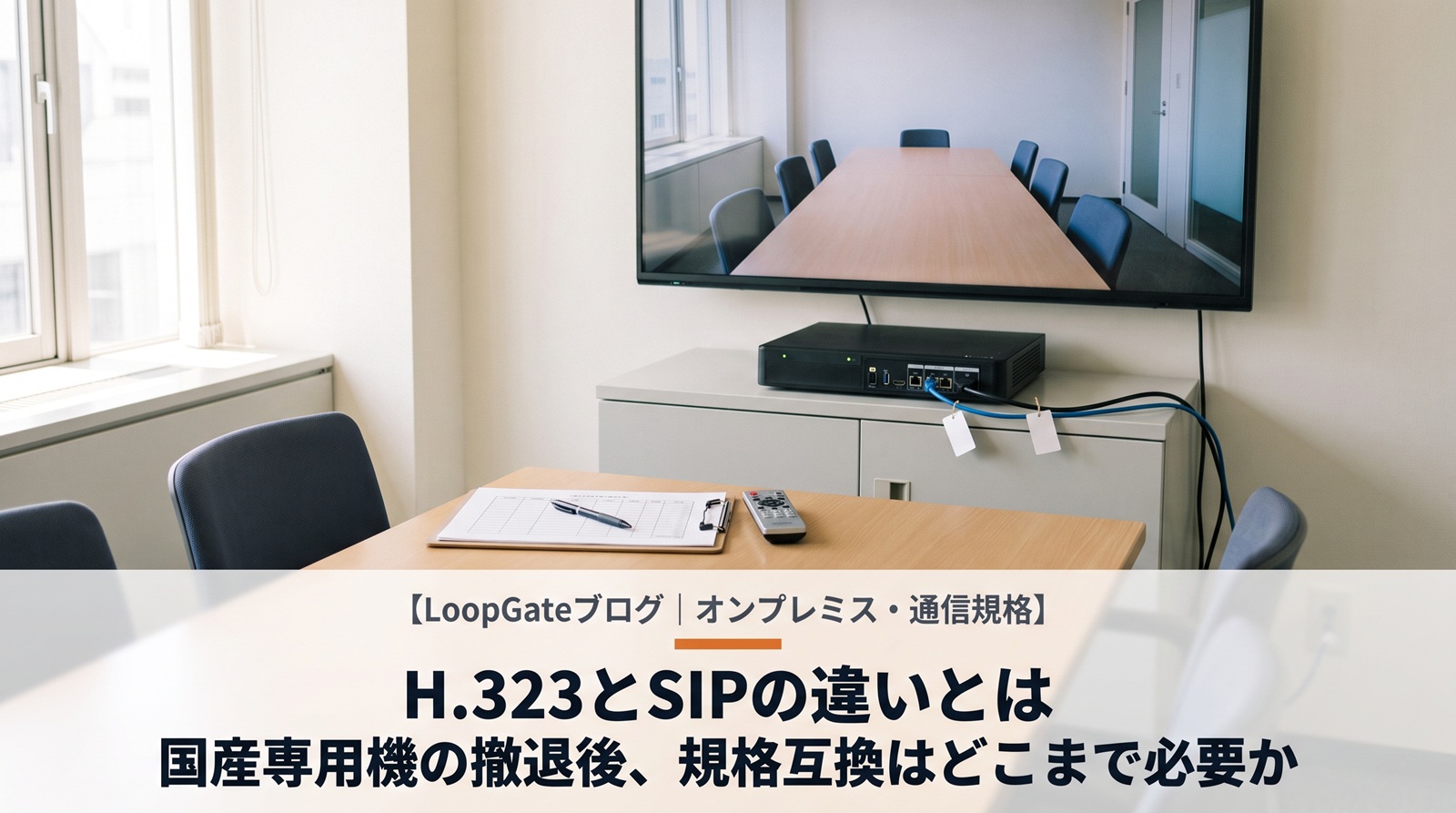 H.323とSIPの違いとは