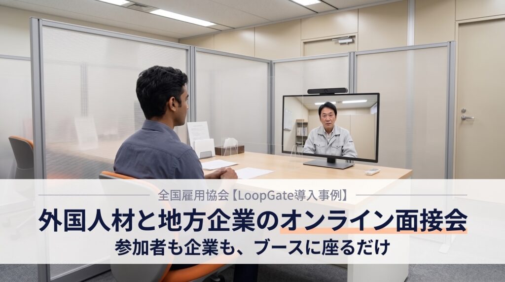 全国雇用協会様LoopGate導入事例