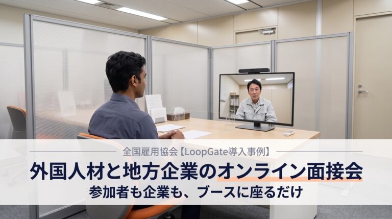 全国雇用協会様LoopGate導入事例