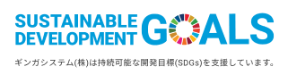 SUSTAINABLE DEVELOPMENT GOALS ギンガシステム株式会社は持続可能な開発目標（SDGs）を支援しています