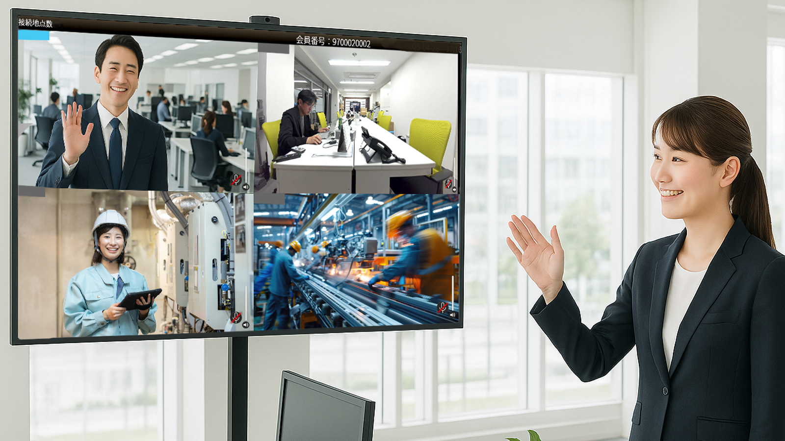 オフィスとオフィスの常時接続